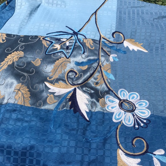 Indigo Moon Embroidered Jacket - Picture 6 of 8